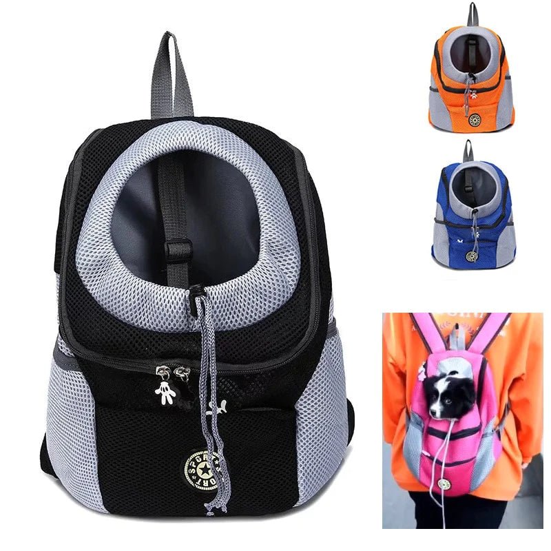 Cat Backpack Go Out Walking Travel Portable Breathable Adjustable Backpack Chihuahua Dog Bag Pet Conveyor Shoulders Backpack - The Happy Pet Store