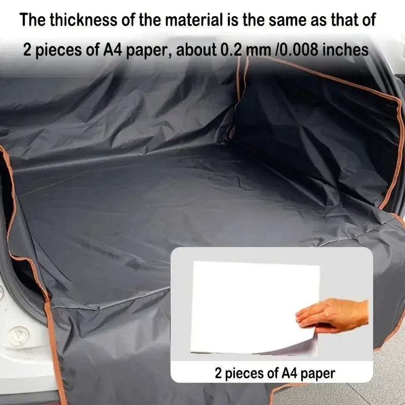 Durable Polyester Auto Trunk Mat for Pets - Non - Slip, Scratch - Resistant, Easy - Clean Mat for SUVs and Cars, Pet Safety Mat - The Happy Pet Store