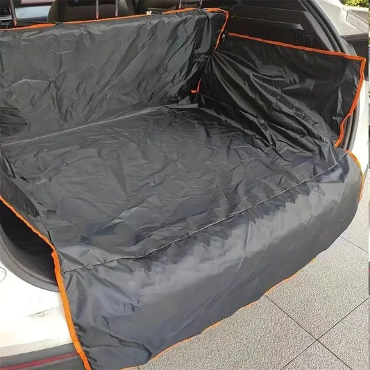Durable Polyester Auto Trunk Mat for Pets - Non - Slip, Scratch - Resistant, Easy - Clean Mat for SUVs and Cars, Pet Safety Mat - The Happy Pet Store