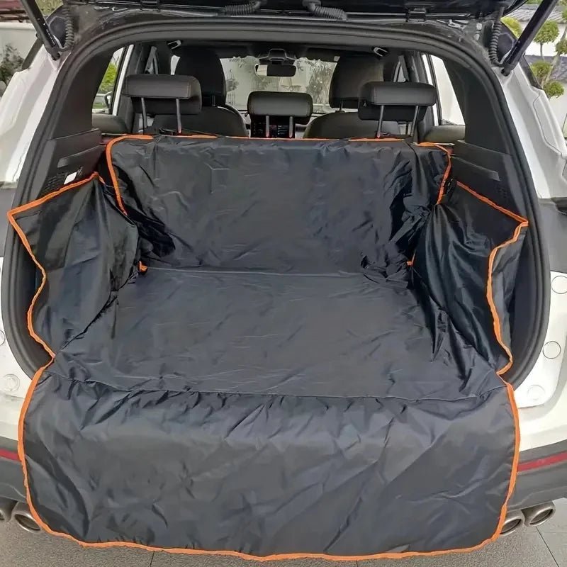 Durable Polyester Auto Trunk Mat for Pets - Non - Slip, Scratch - Resistant, Easy - Clean Mat for SUVs and Cars, Pet Safety Mat - The Happy Pet Store