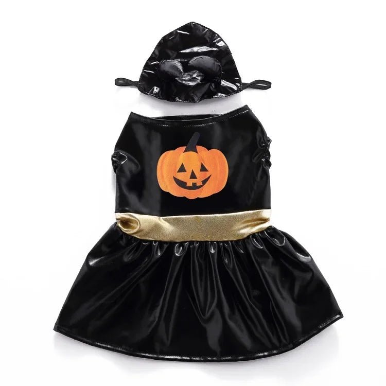 Funny Halloween Dog Costume Clothes for Small Dog Clothing Pet Dress Up Outfit Cosplay Dog Costume Party Carnival Disfraz Perro - The Happy Pet Store