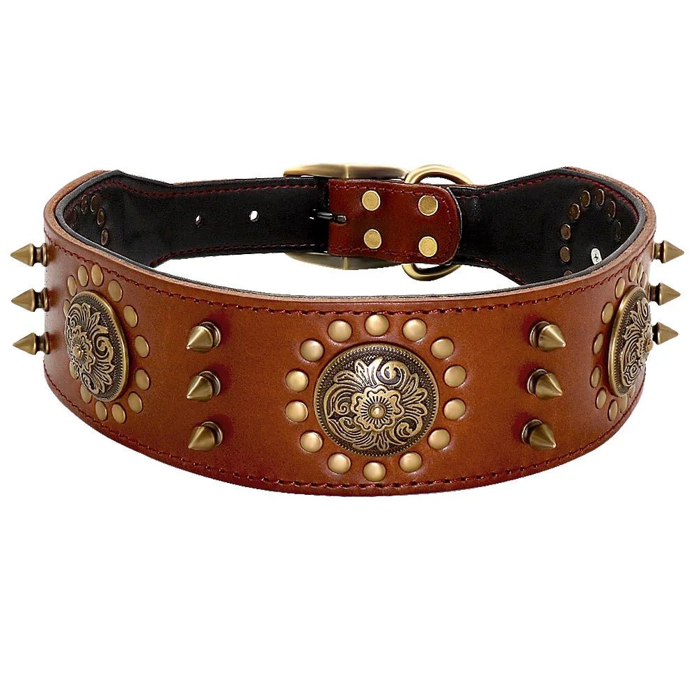 Leather Dog Collars - The Happy Pet Store