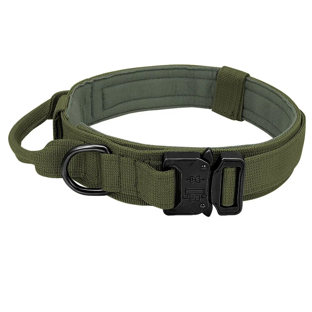 Military Tactical Dog Collar & Leash - The Happy Pet Store