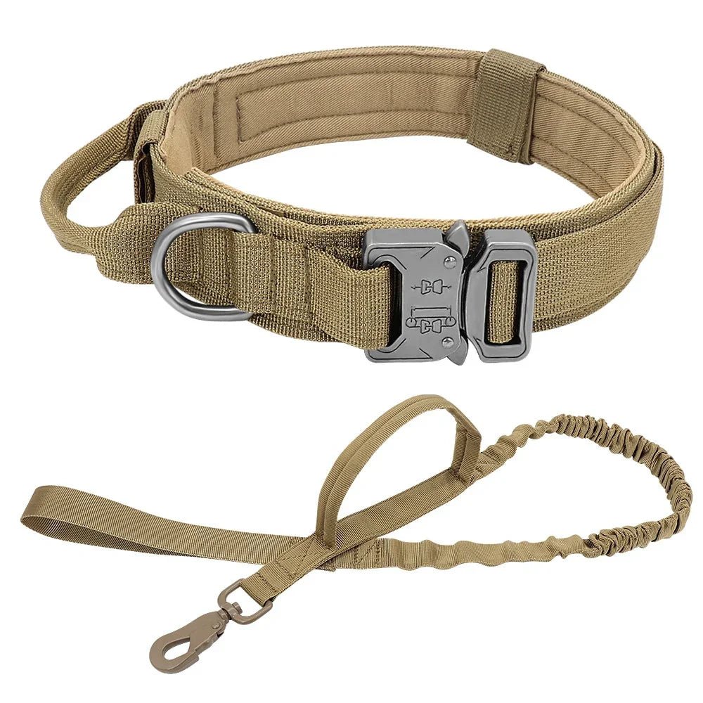 Military Tactical Dog Collar & Leash - The Happy Pet Store