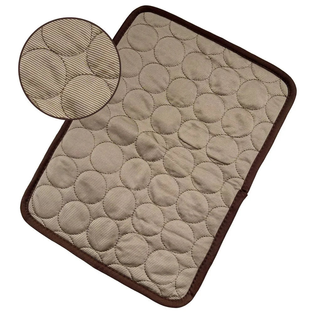 Pet Dog Cat Ice Silk Cold Nest Pad for Cooling in Summer - The Happy Pet Store