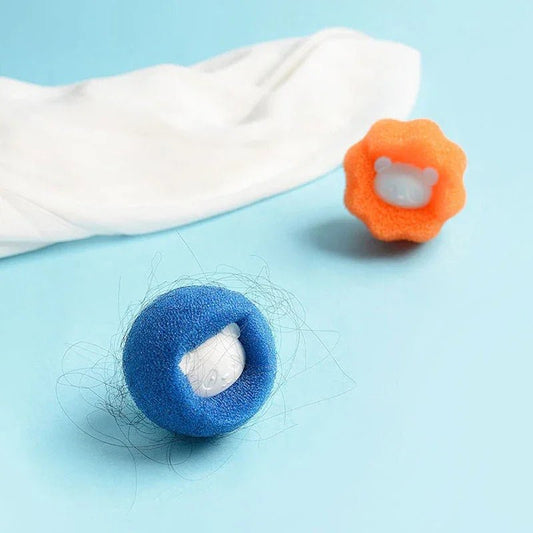Pet Hair Remover Reusable Ball Wool Sticker Cat Hair Remover Pet Fur Lint Catcher Cleaning Tools Laundry Washing Machine Filter - The Happy Pet Store