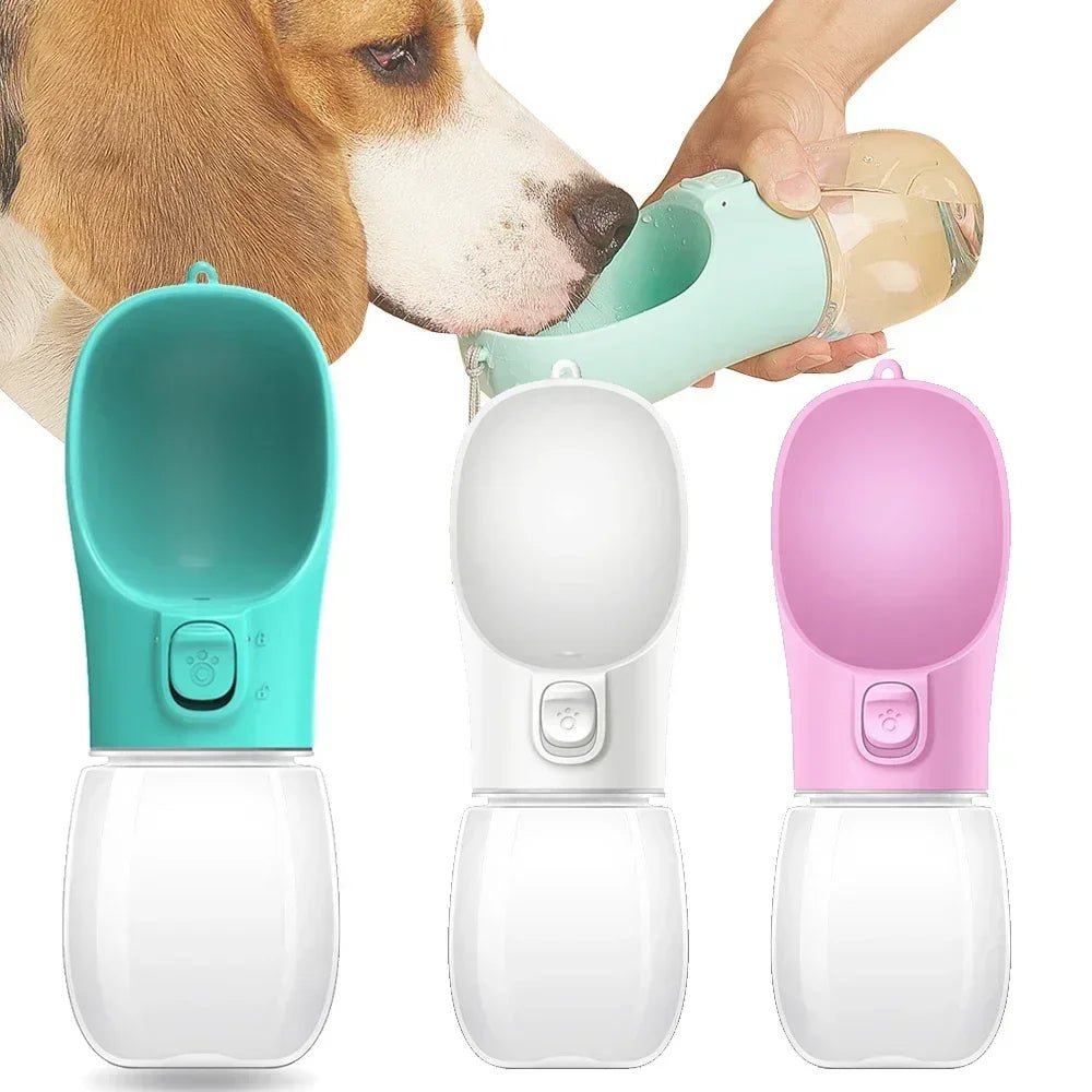 Portable Dog Water Bottle For Small Large Dogs Cat Outdoor Leakproof Walking Drinking Bowls Chihuahua French Bulldog Supplies - The Happy Pet Store