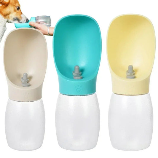 Portable Pet Dog Water Bottle Hiking Outdoor Leakproof Puppy Drinking Bowls for Small Medium Large Dogs Cats Chihuahua Supplies - The Happy Pet Store