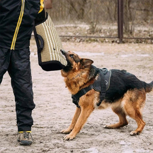 Strong Jute Dog Bite Sleeve Tug Work Puppy Training - The Happy Pet Store