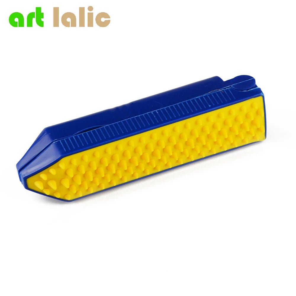 2Pcs/ Set Reusable Sticky Tool Picker Cleaner Lint Roller Pet Hair Remover Brush Clothing Carpet Furniture - The Happy Pet Store