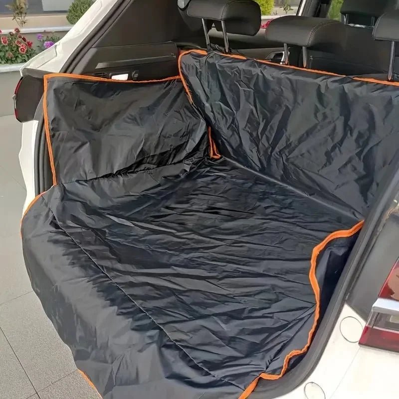 Durable Polyester Auto Trunk Mat for Pets - Non - Slip, Scratch - Resistant, Easy - Clean Mat for SUVs and Cars, Pet Safety Mat - The Happy Pet Store