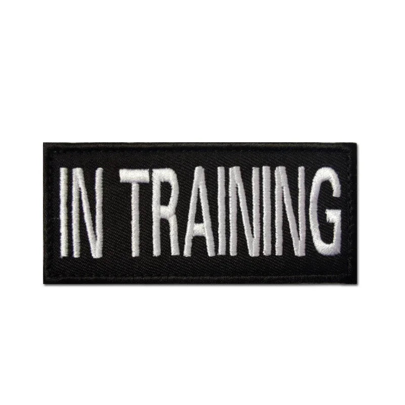 Embroidered Velcro Pet Dog Carrier Sticker Stamp Service Dog - The Happy Pet Store