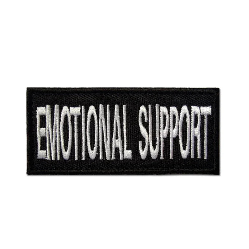 Embroidered Velcro Pet Dog Carrier Sticker Stamp Service Dog - The Happy Pet Store