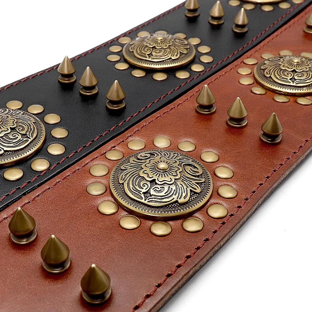 Leather Dog Collars - The Happy Pet Store