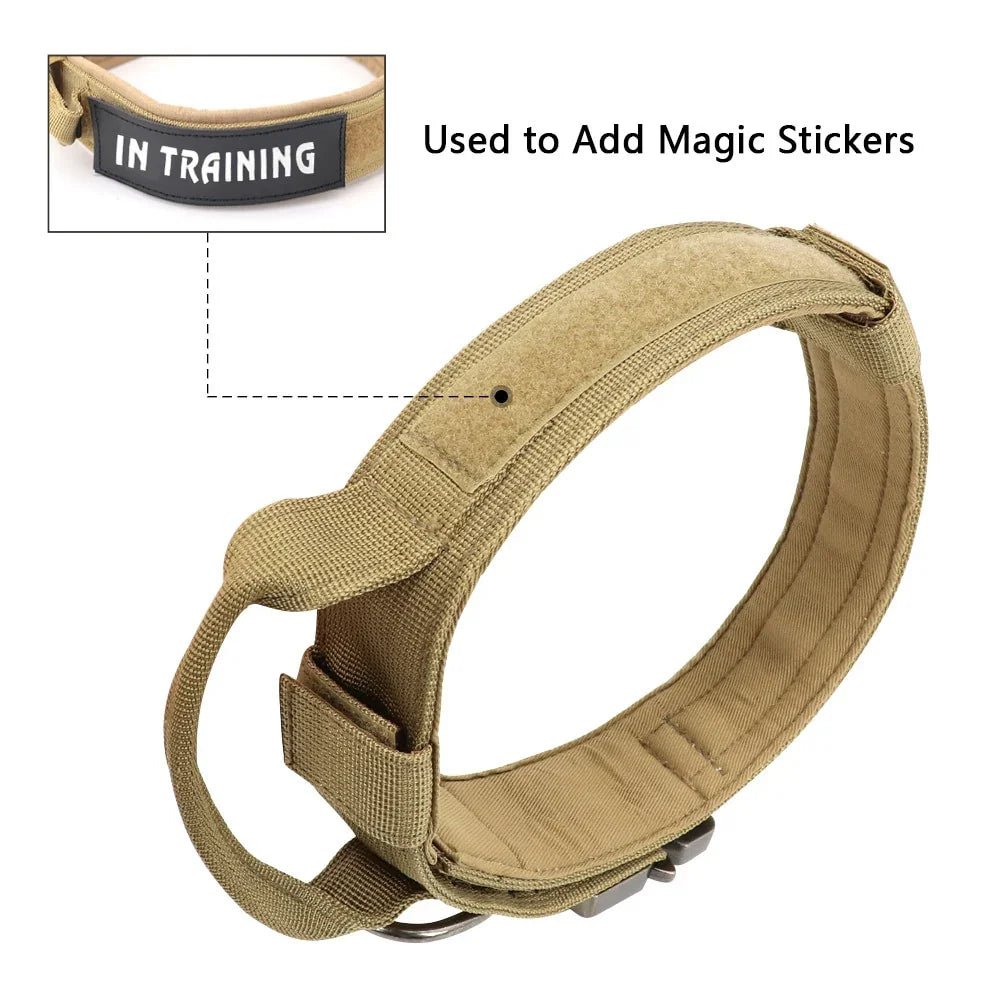 Military Tactical Dog Collar & Leash - The Happy Pet Store