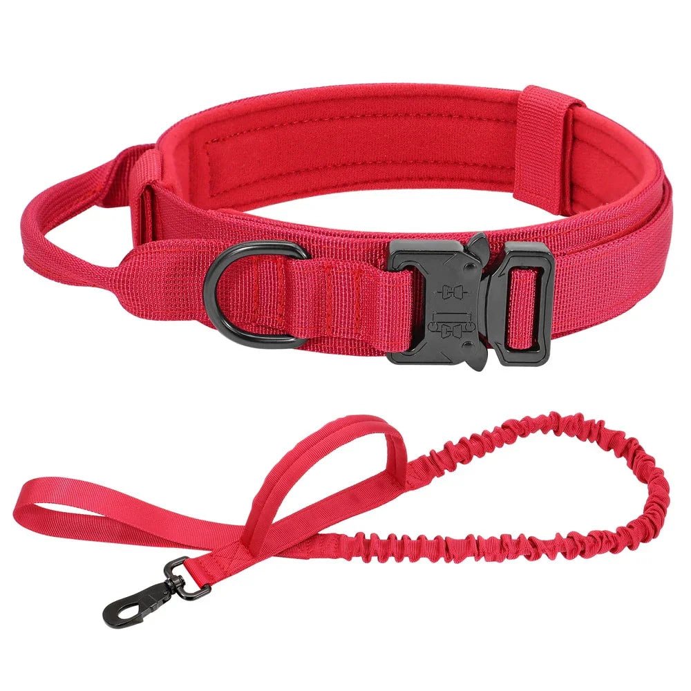Military Tactical Dog Collar & Leash - The Happy Pet Store
