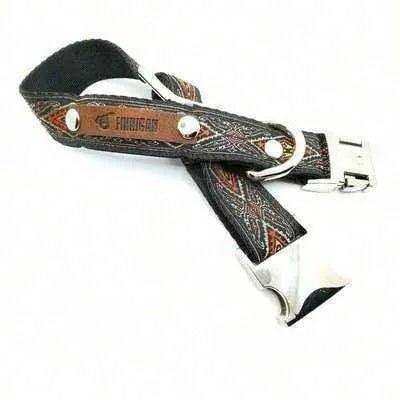 Personalised Embossed Cotton Dog Collar - The Happy Pet Store