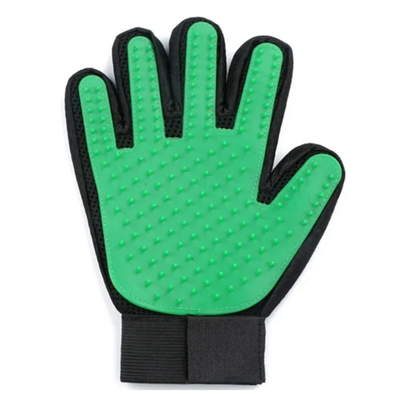 Pet Grooming Glove Gentle Efficient Pet Hair Remover Mitt Cat Accessories Pet Glove for Dogs Cats Pet Products Cat Supplies - The Happy Pet Store