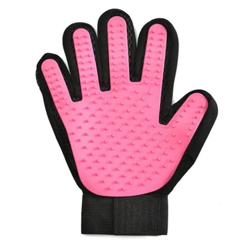 Pet Grooming Glove Gentle Efficient Pet Hair Remover Mitt Cat Accessories Pet Glove for Dogs Cats Pet Products Cat Supplies - The Happy Pet Store
