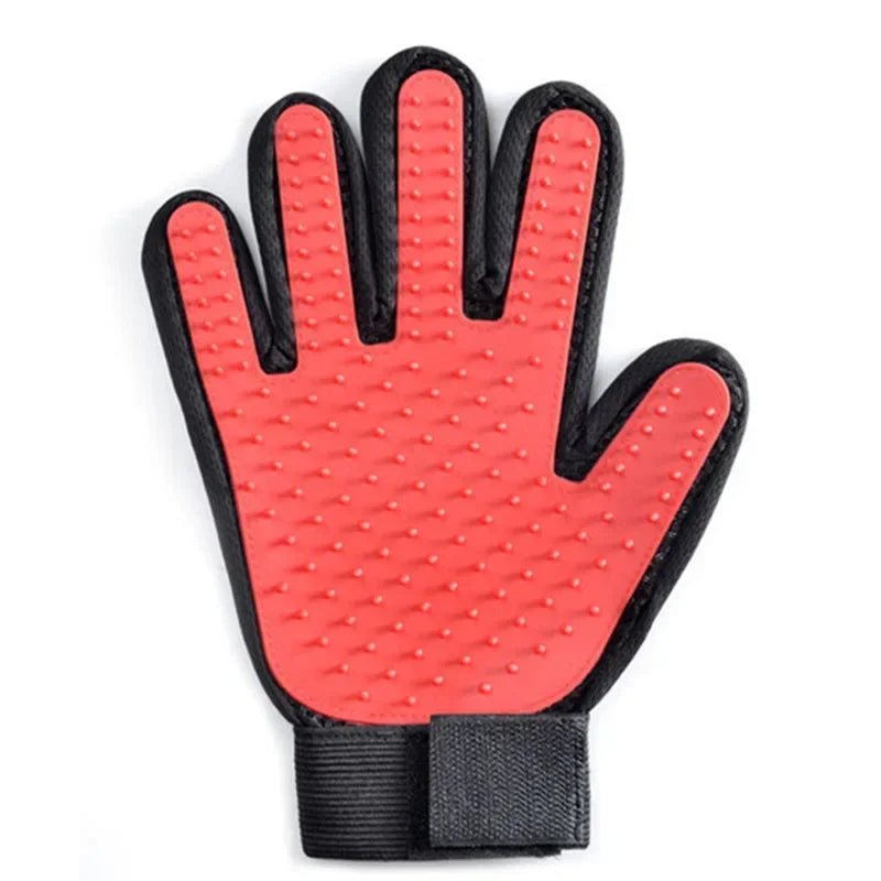 Pet Grooming Glove Gentle Efficient Pet Hair Remover Mitt Cat Accessories Pet Glove for Dogs Cats Pet Products Cat Supplies - The Happy Pet Store