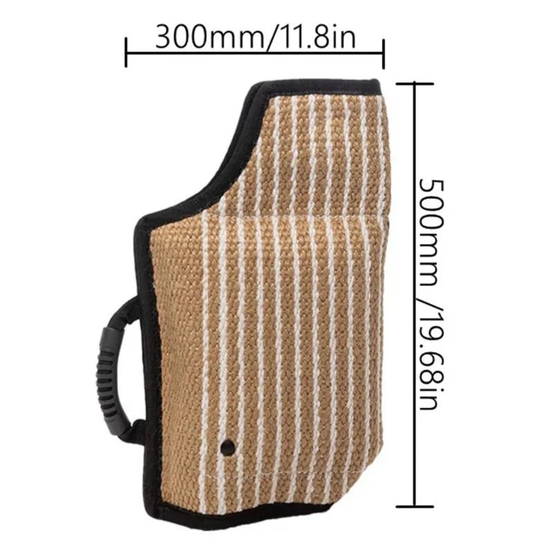 Strong Jute Dog Bite Sleeve Tug Work Puppy Training - The Happy Pet Store