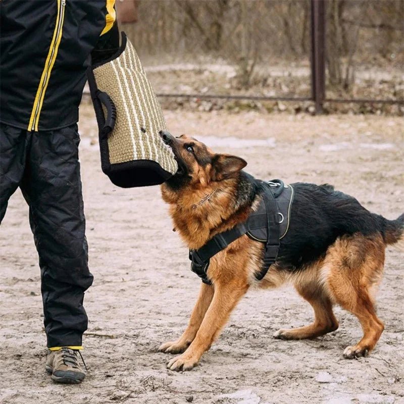 Strong Jute Dog Bite Sleeve Tug Work Puppy Training - The Happy Pet Store